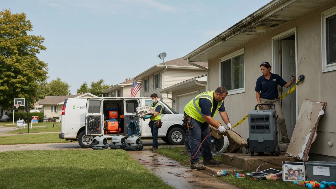 Water Damage Restoration in Cabot, PA near me